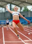 Lisa Ferguson (Edinburgh AC) senior ladies long jump, Northern Championships, Sport City, Manchester